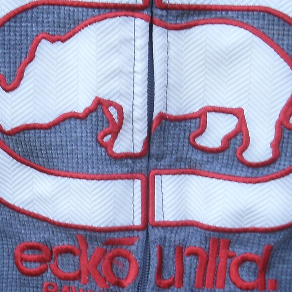 Ecko Unltd Rhino Mens Gray Hoodie Size 3X - Picture 12 of 12